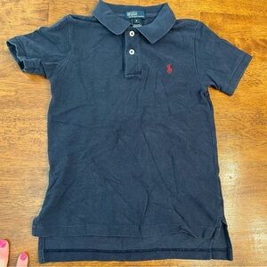 Polo Ralph Lauren Navy 100% cotton polo size 6